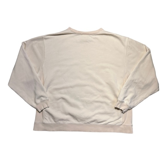 Disney Beige Oversized Long Sleeve Crewneck Sweatshirt US L - Picture 6 of 10